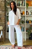 Lagen Chill Sweatshirt White 